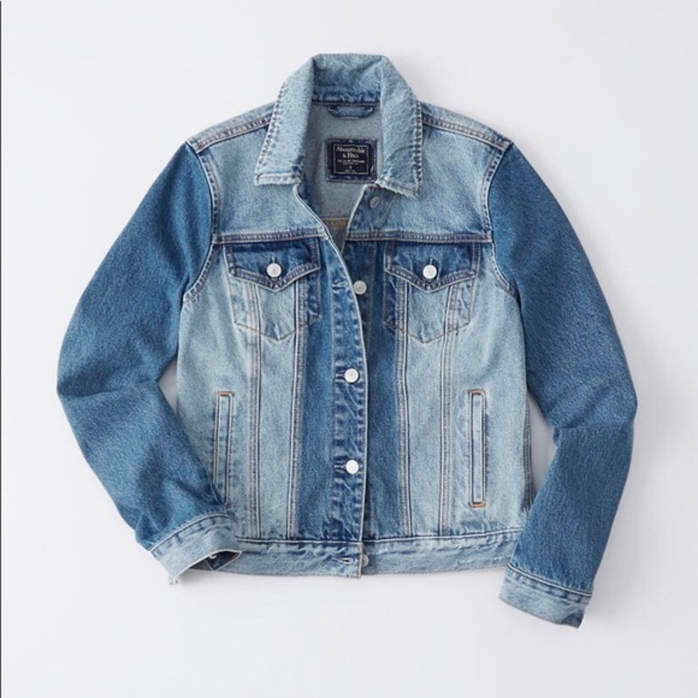 SOLD: A&F Reworked Denim Jacket